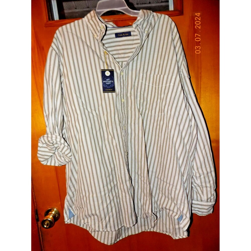 New men's Club Room size XXL button down shirt